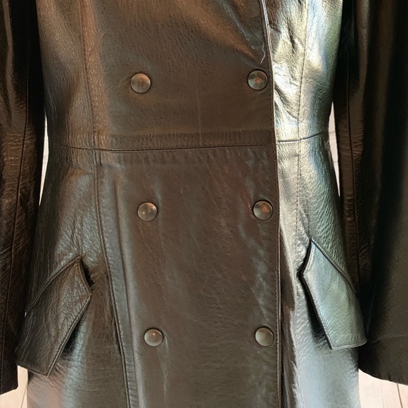 Leather Coat - Picture 3 of 8